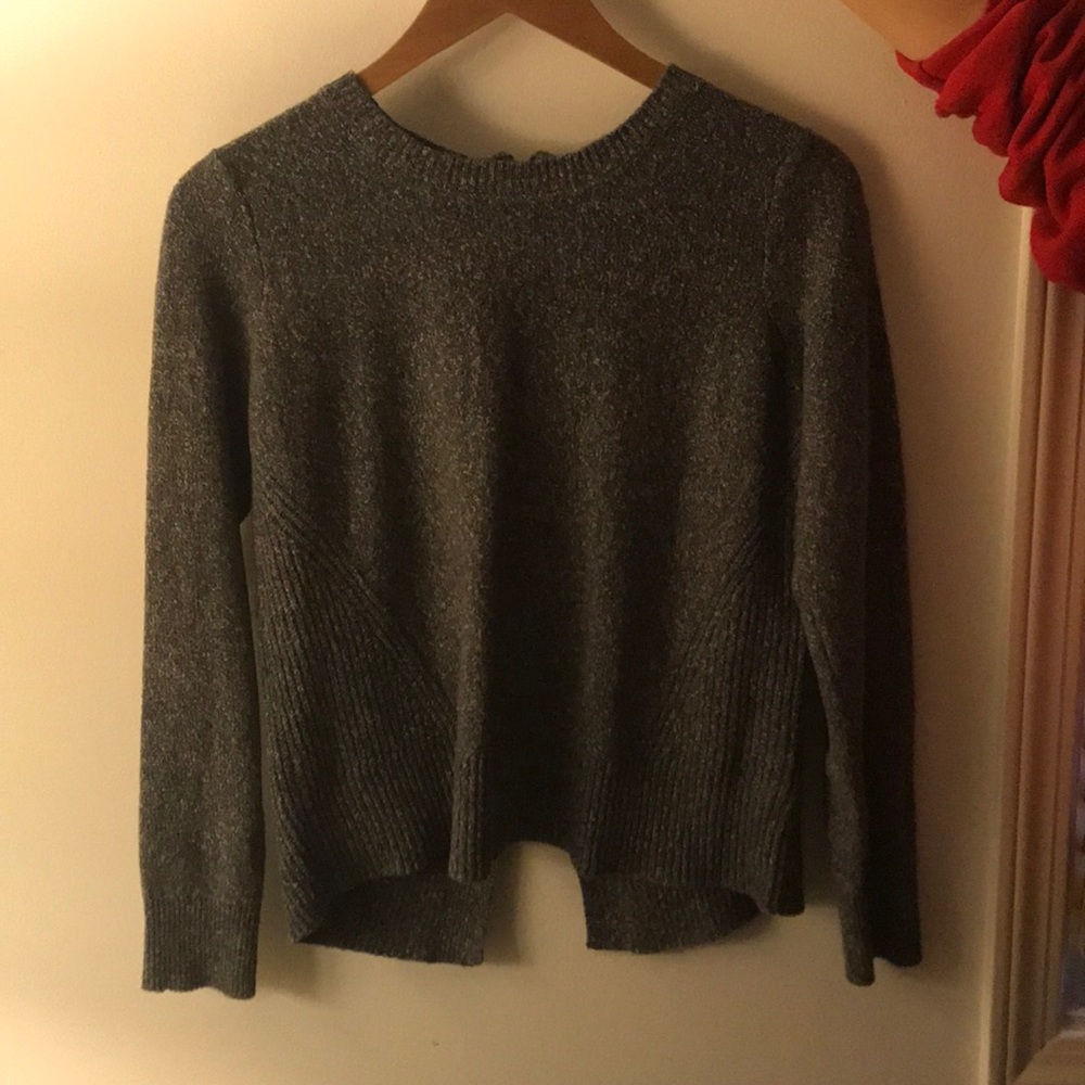 Grey banana republic sweater